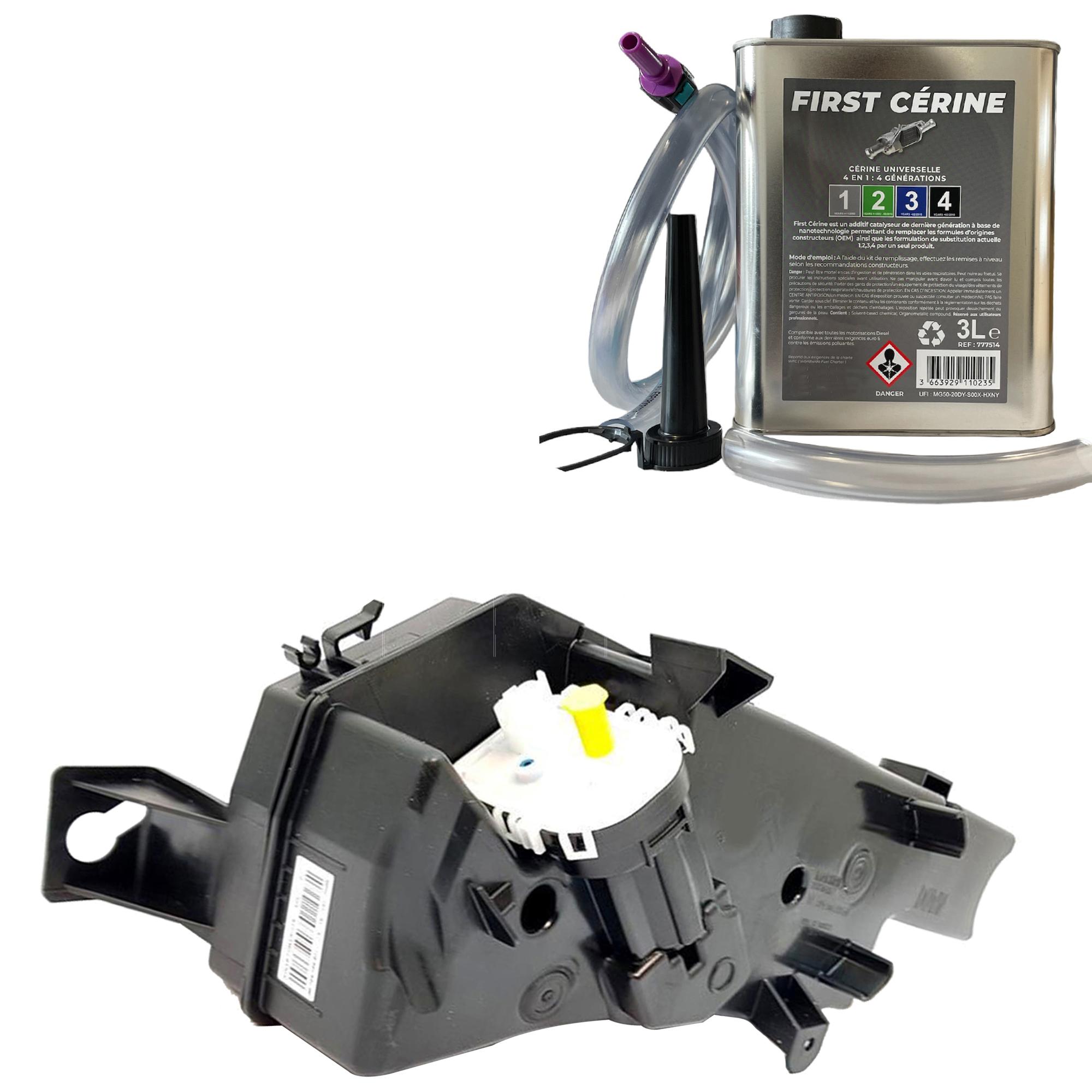Réservoir d'additif FAP avec pompe doseuse + bidon 3L de cérine universelle PARTSLINE KC02189
