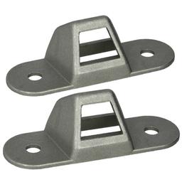 Lot de 2, gâche de fermeture Loquet de porte battante arrière PARTSLINE KC02205