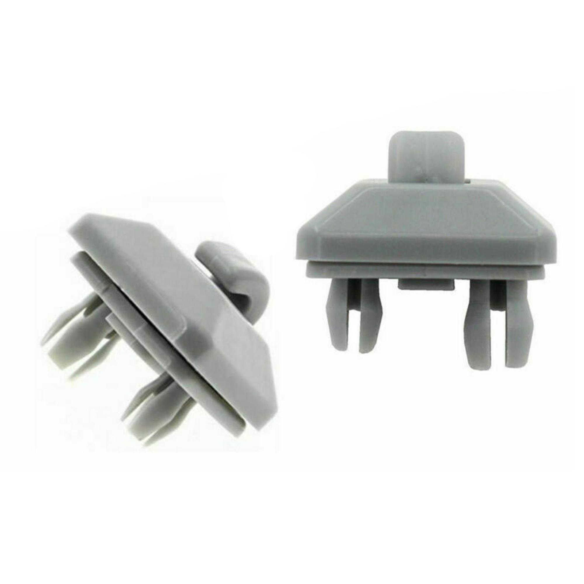 Lot de 2 Clips, fixation de pare-soleil gris pour Audi A1, A3, A4, A5, Q3, Q5, TT PARTSLINE KC02232