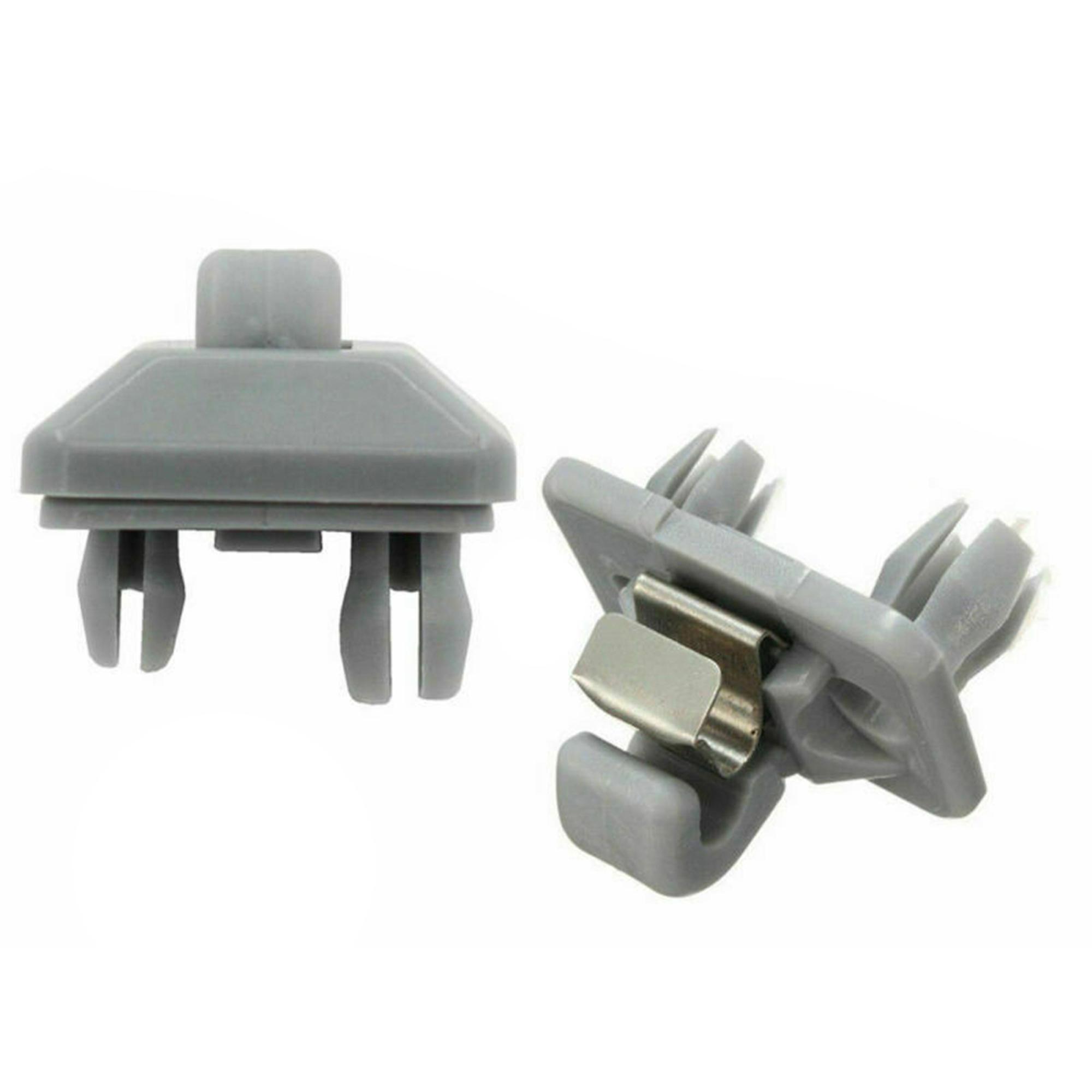 Lot de 2 Clips, fixation de pare-soleil gris pour Audi A1, A3, A4, A5, Q3, Q5, TT PARTSLINE KC02232