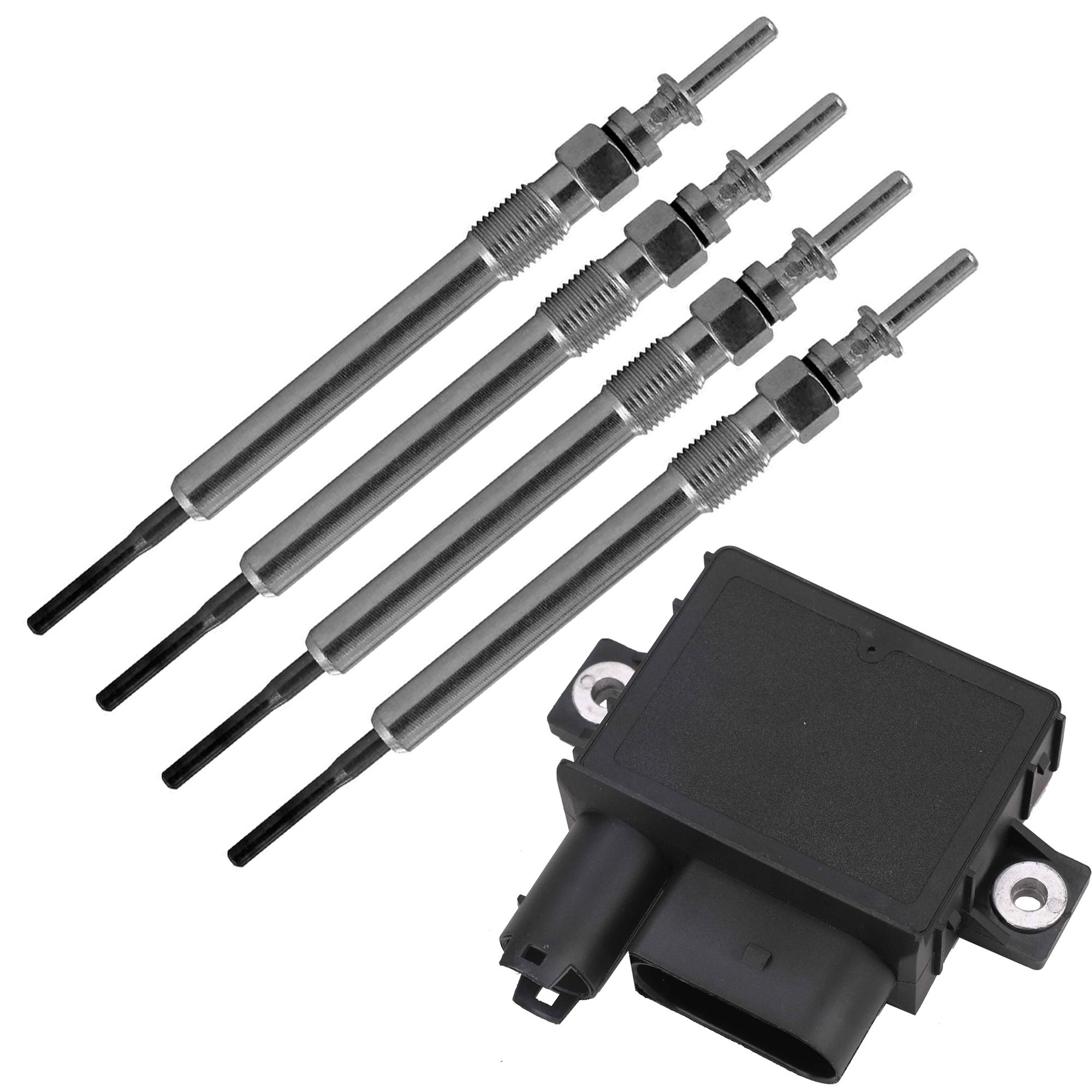 Boîtier de préchauffage + lot de 4 bougies pour Bmw moteurs 2.0 L PARTSLINE KC02235