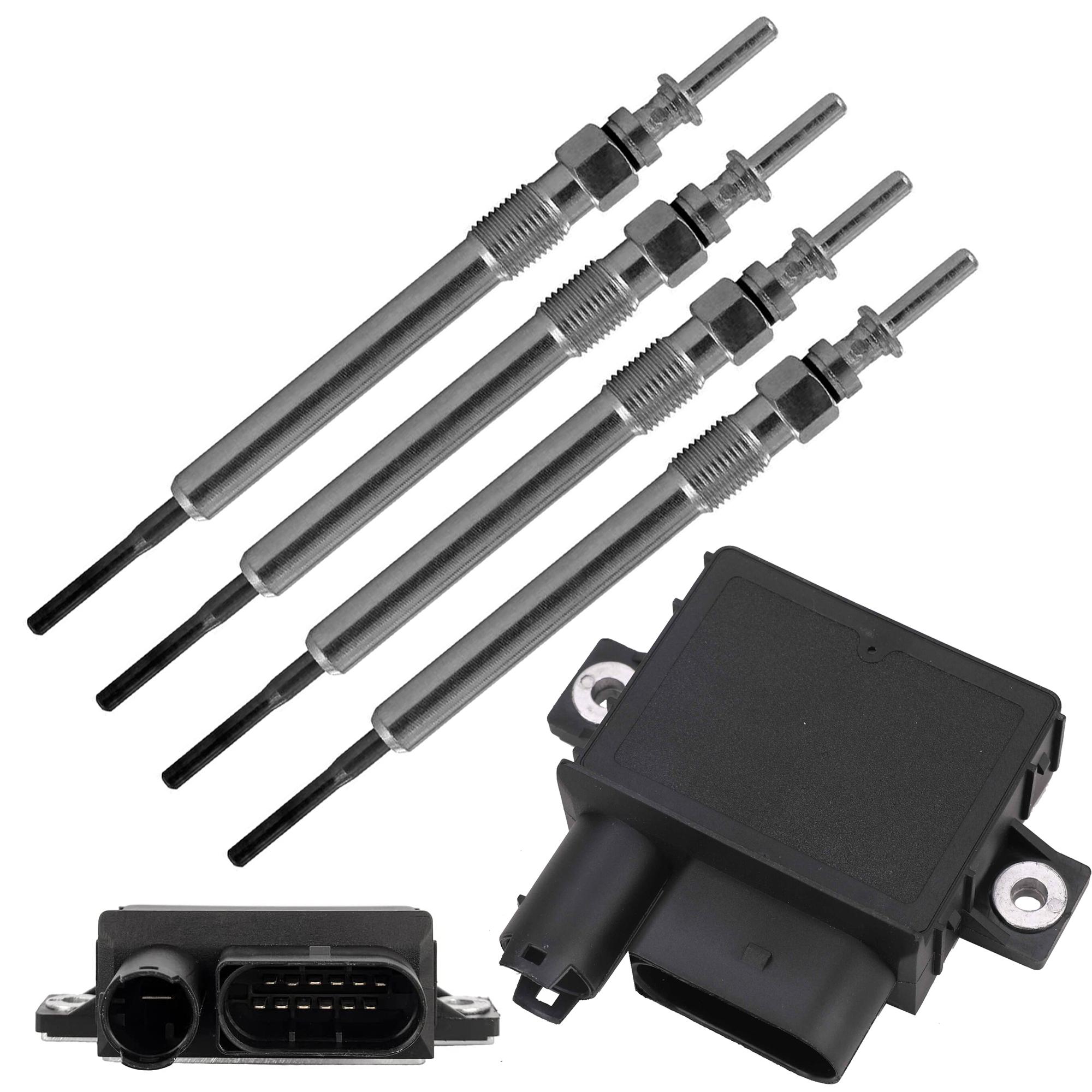 Boîtier de préchauffage + lot de 4 bougies pour Bmw moteurs 2.0 L PARTSLINE KC02235