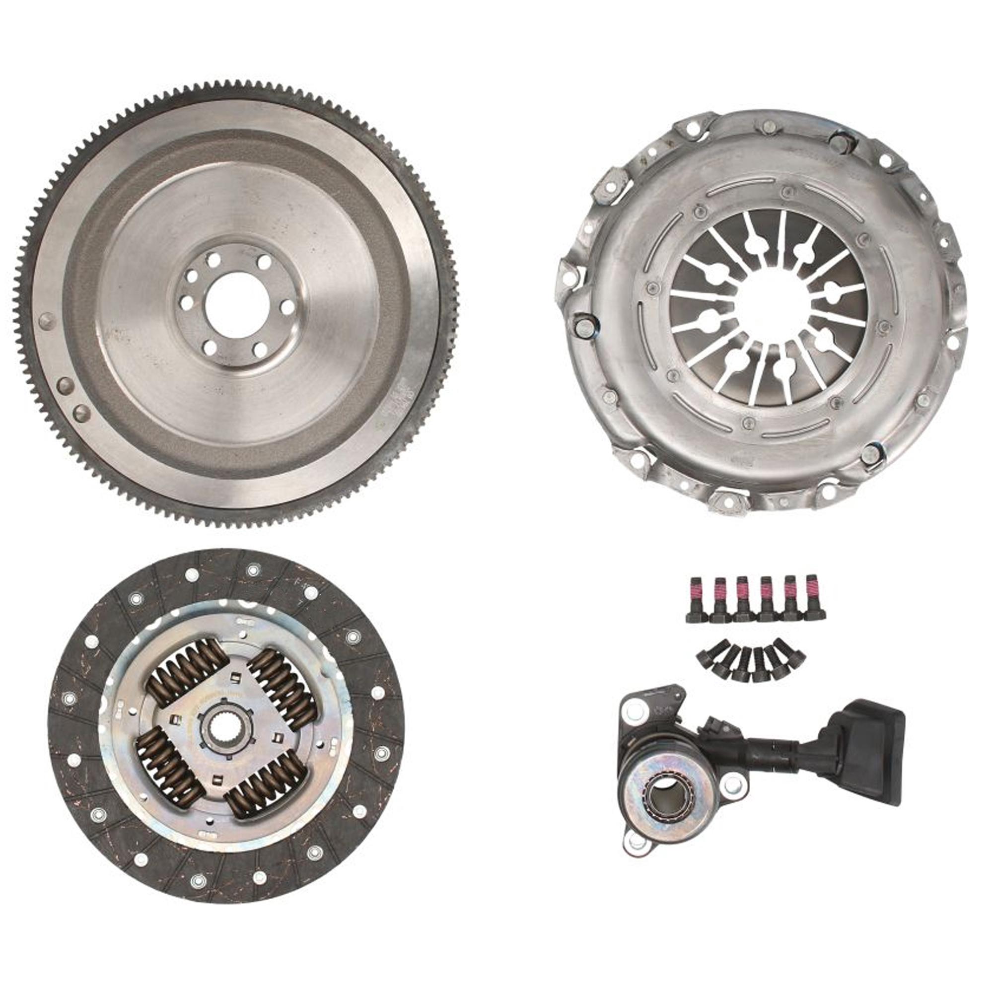 Kit d'embrayage Volant Moteur FIXE pour C3, C4, DS3, DS4, 2008, 207, 308 1,6 HDi PARTSLINE KC02246