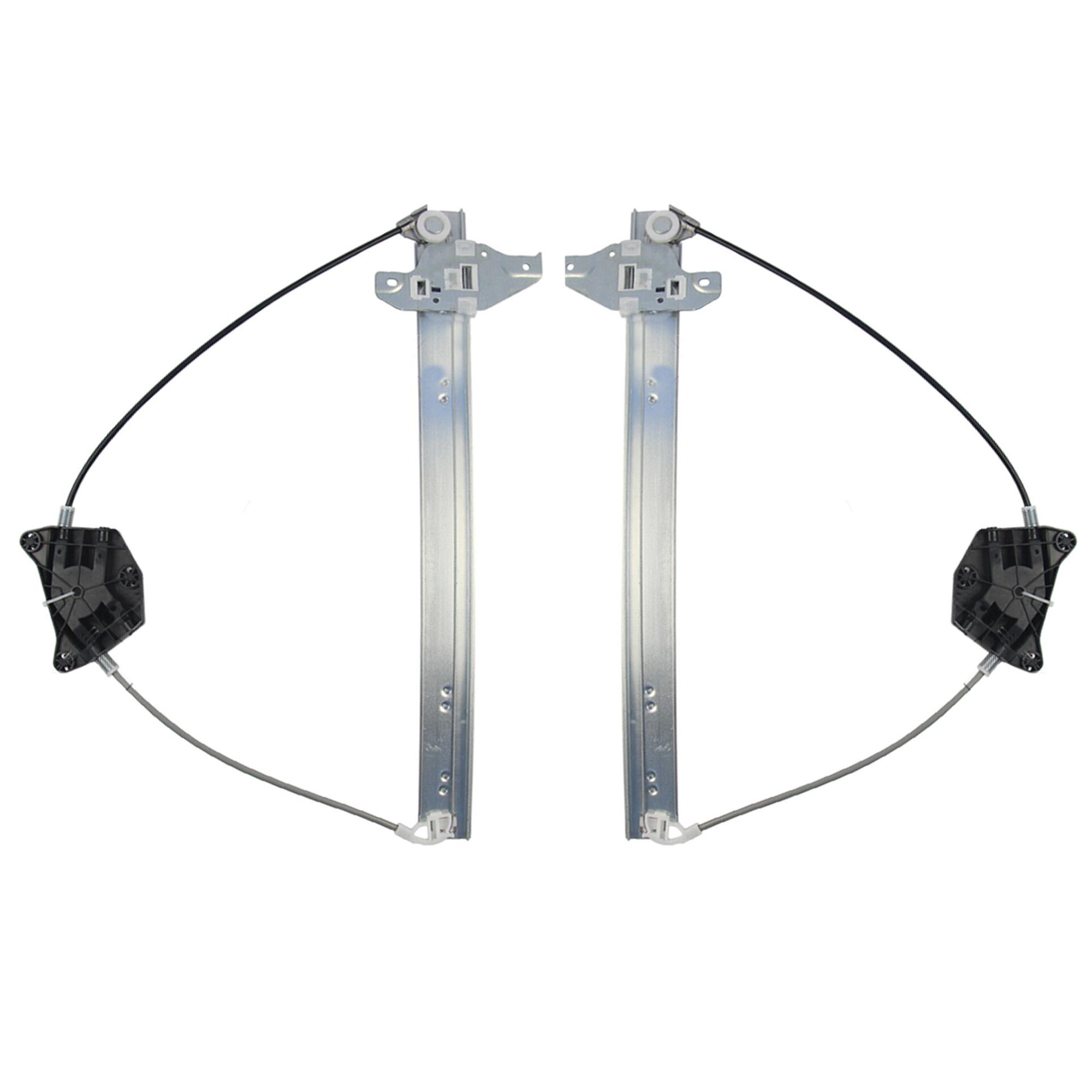 Lot de 2 Mécanisme de lève vitre avant gauche ET droit pour Peugeot 407 PARTSLINE KC02257