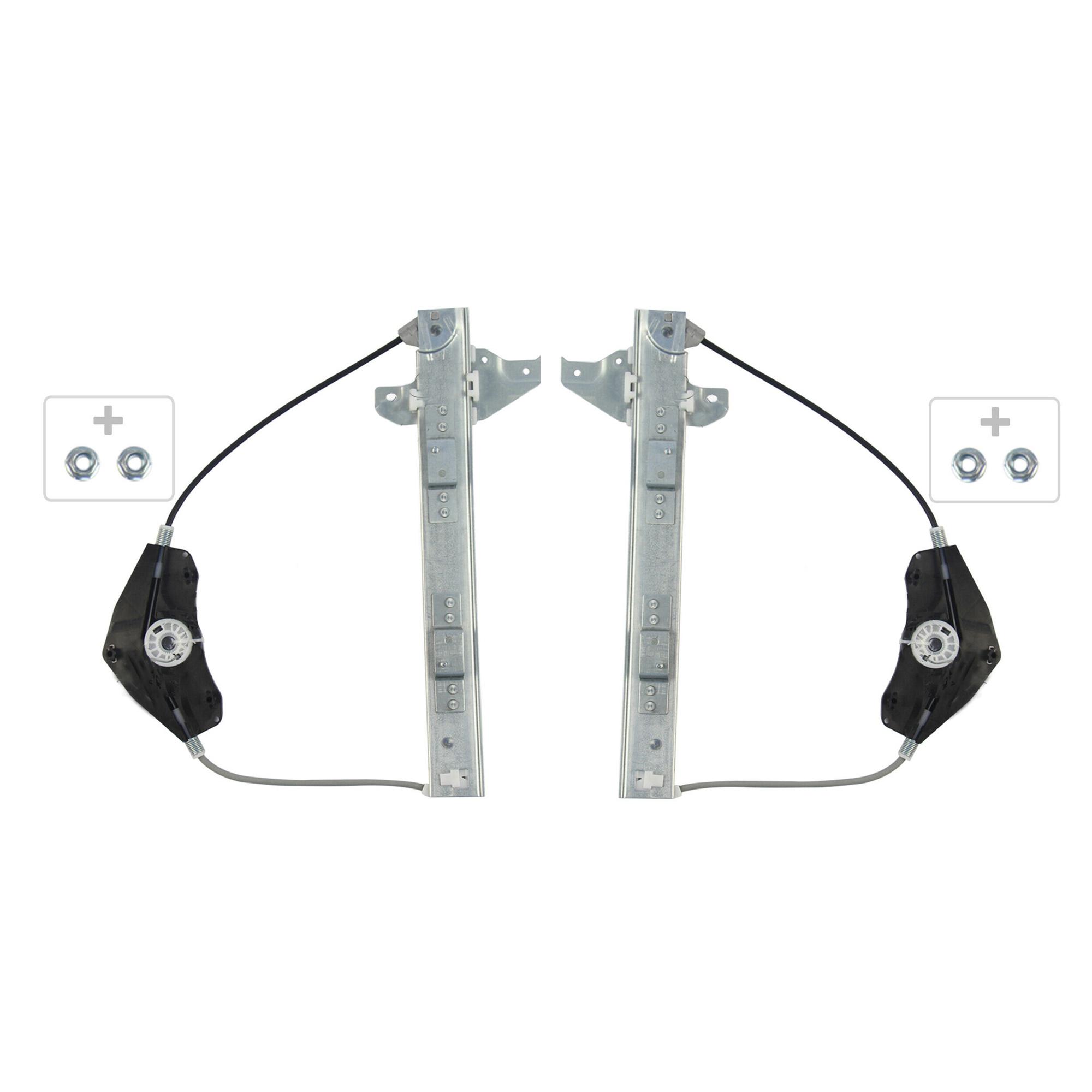 Lot de 2 Mécanisme de lève vitre arrière gauche ET droit pour Peugeot 407 PARTSLINE KC02258