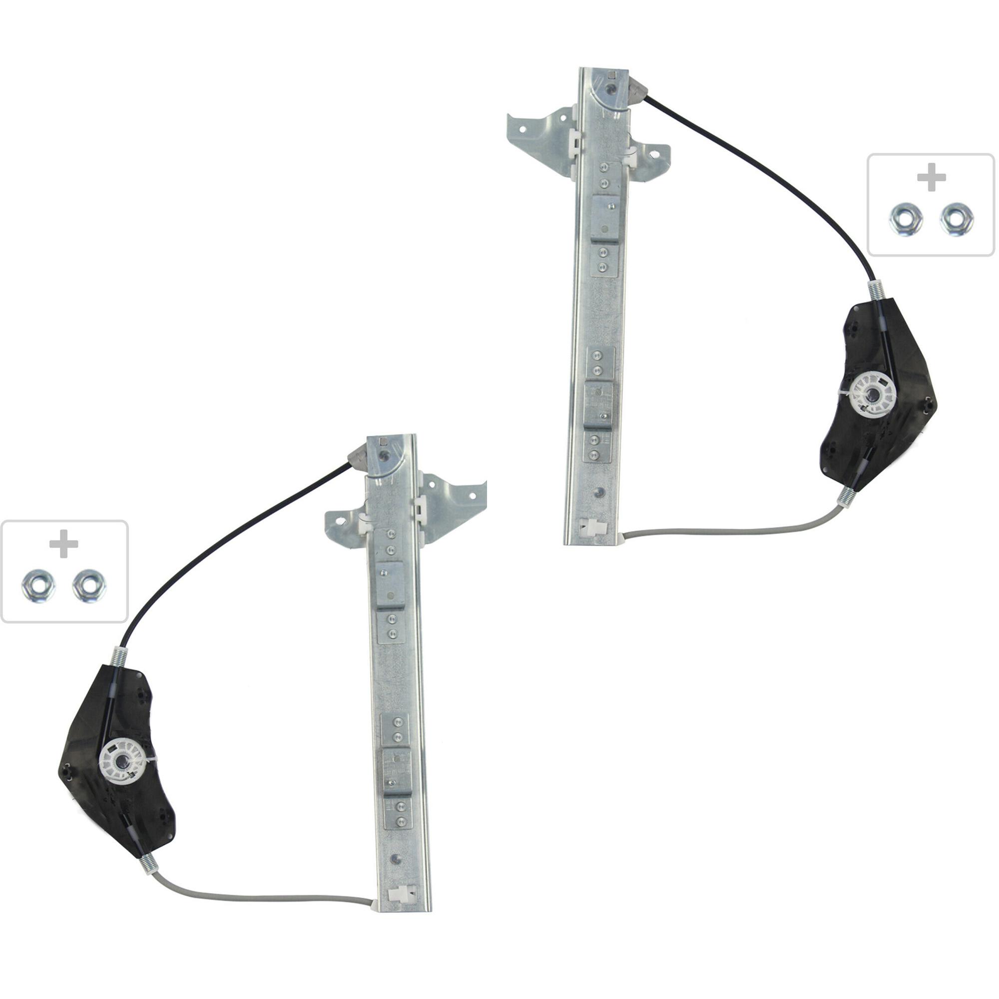 Lot de 2 Mécanisme de lève vitre arrière gauche ET droit pour Peugeot 407 PARTSLINE KC02258
