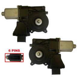 (Lot de 2) Moteur de lève-vitre électrique confort avant pour PEUGEOT 3008, 5008 PARTSLINE KC02259