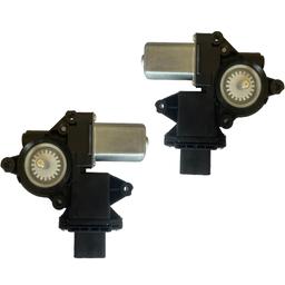 (Lot de 2) Moteur de lève-vitre électrique confort arrière pour PEUGEOT 3008, 5008 PARTSLINE KC02260