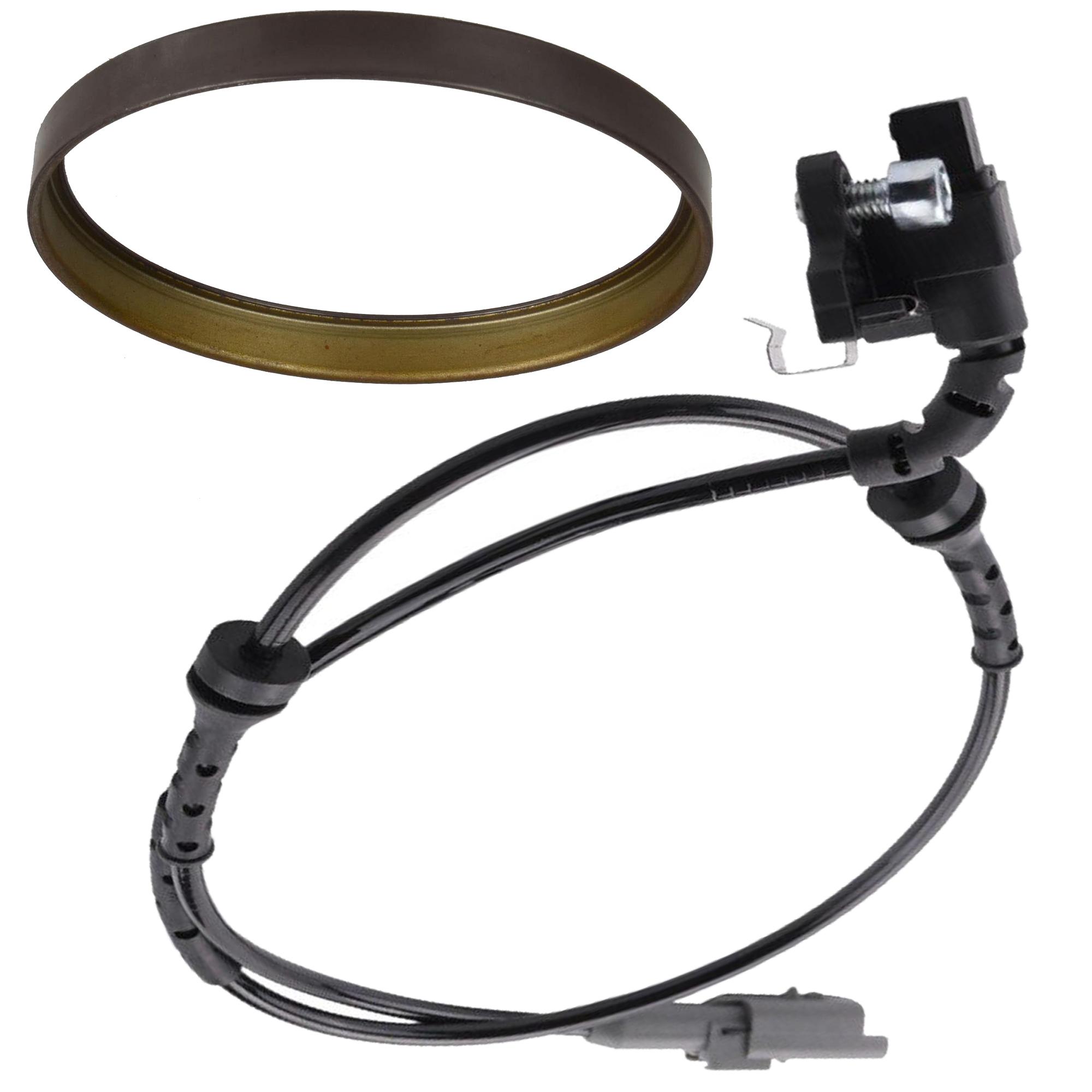 Capteur vitesse de roue Arrière GAUCHE ou DROIT + Bague ABS pour Peugeot 3008 PARTSLINE KC02274