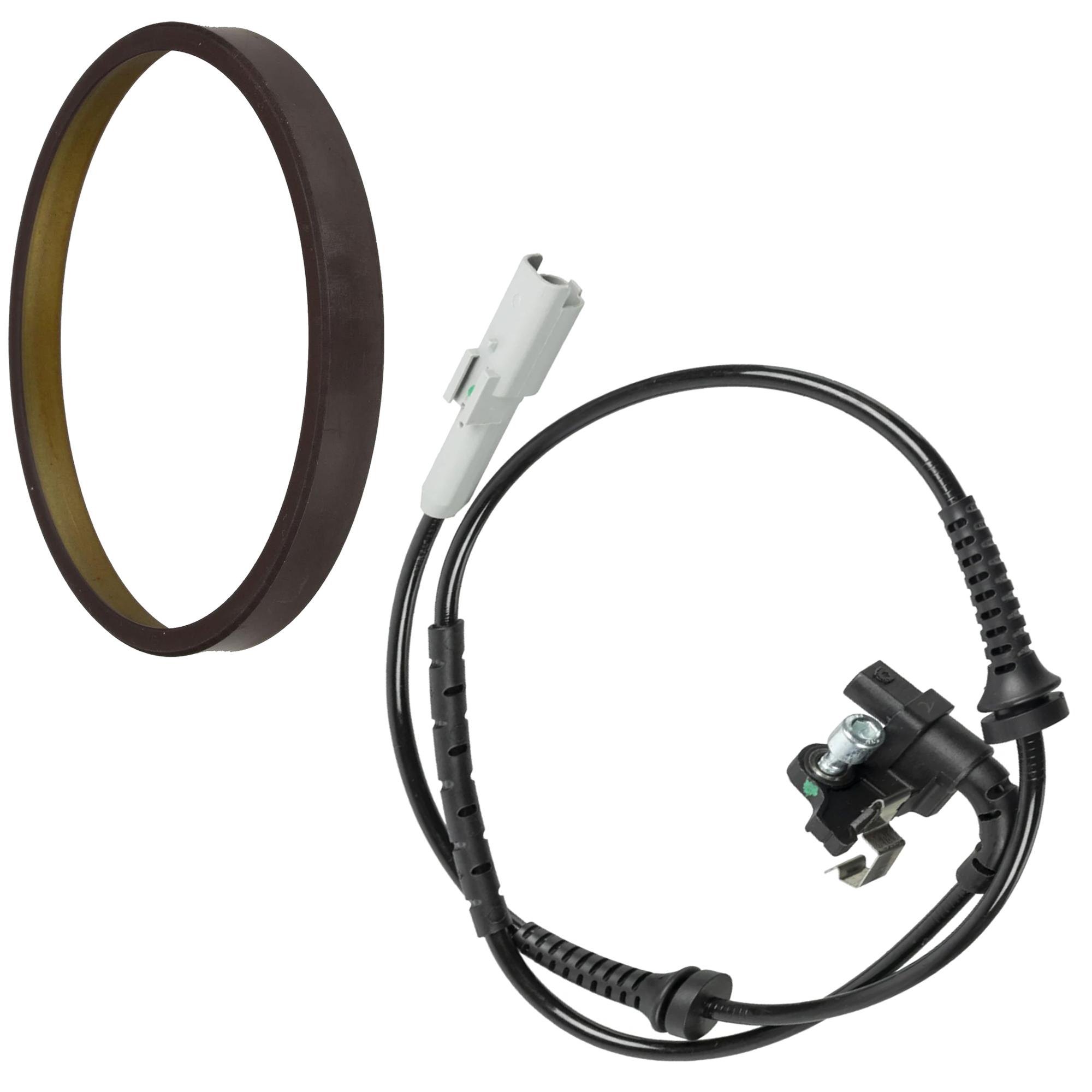 Capteur vitesse de roue Arrière GAUCHE ou DROIT + Bague ABS pour Peugeot 3008 PARTSLINE KC02274