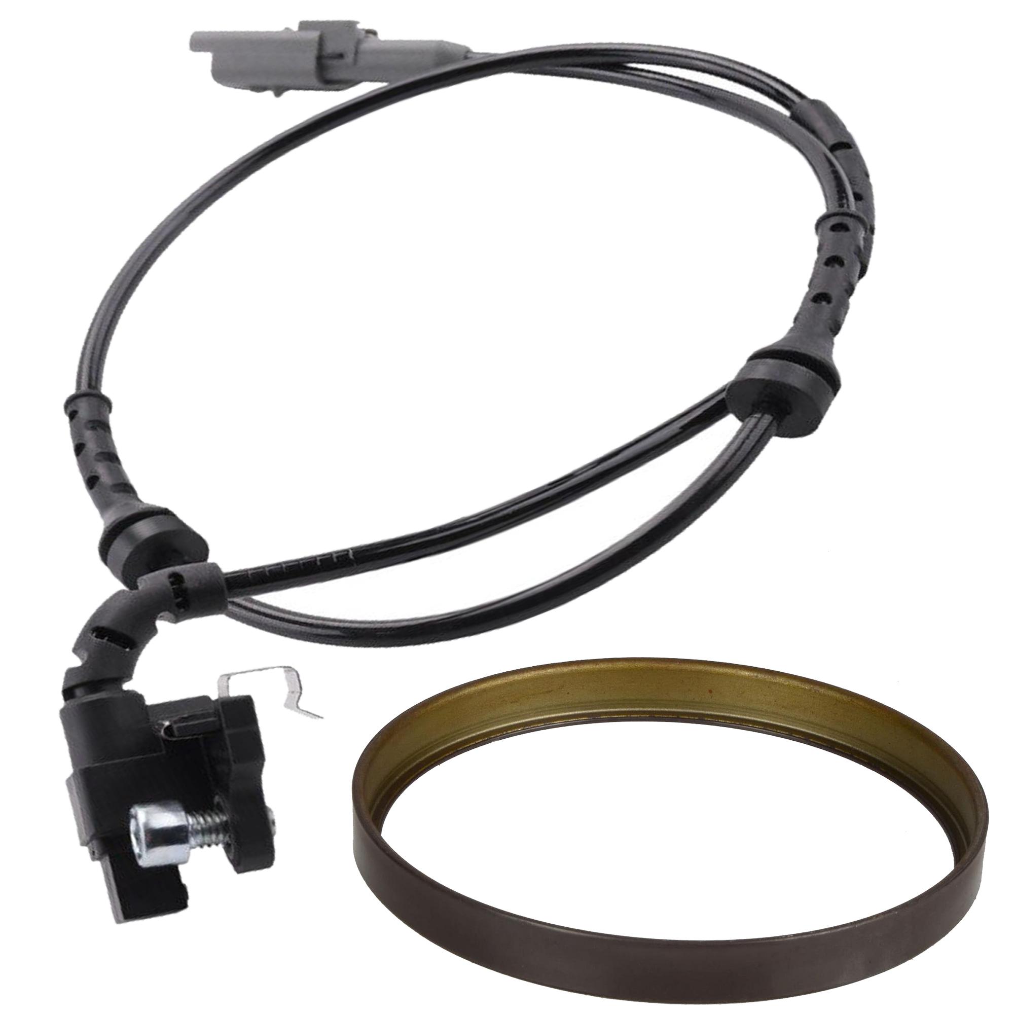 Capteur vitesse de roue Arrière GAUCHE ou DROIT + Bague ABS pour Peugeot 3008 PARTSLINE KC02274