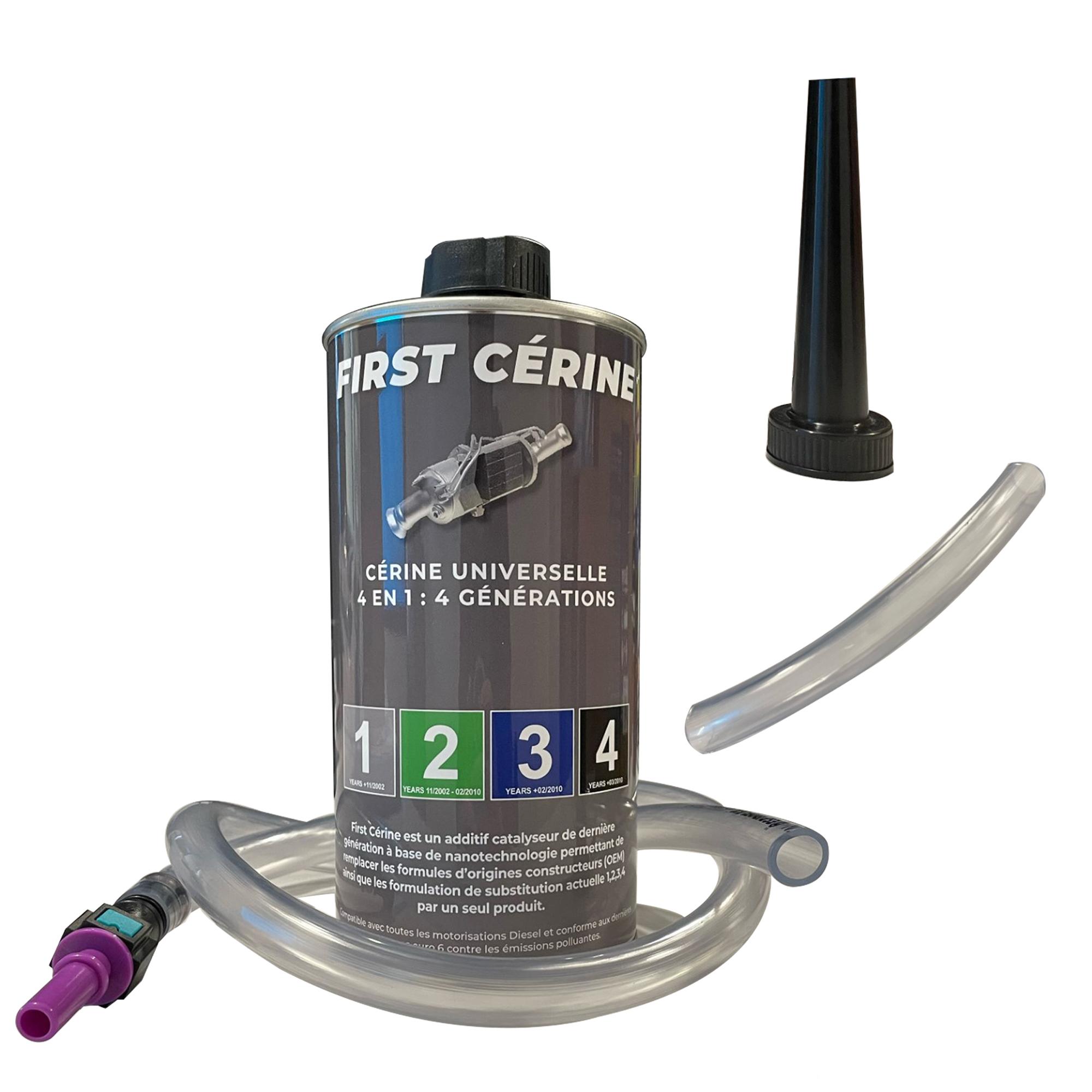 Cérine universelle additif pour FAP DPF Filtre à particules - (lot de 2) Bidon 1L PARTSLINE KC02286