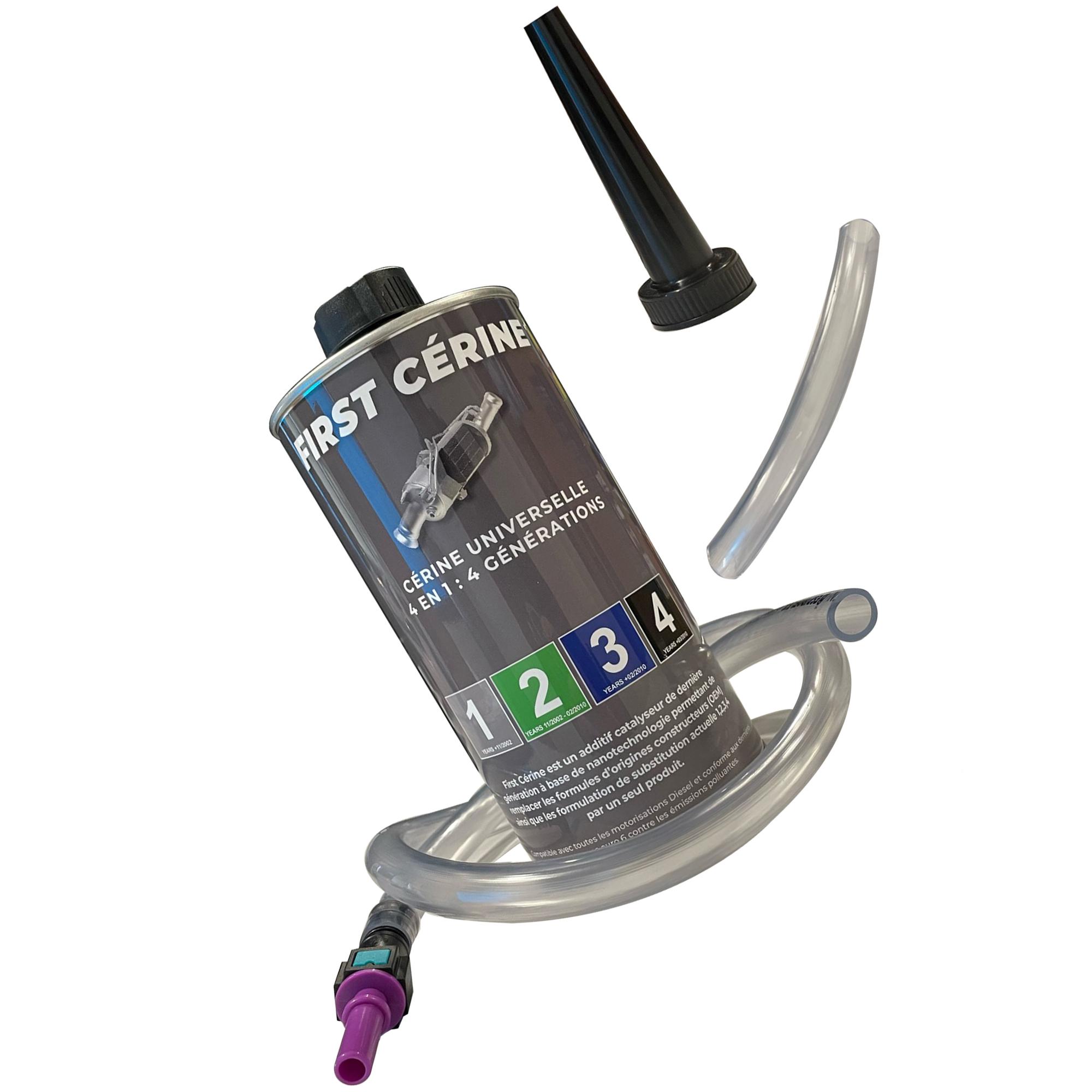 Cérine universelle additif pour FAP DPF Filtre à particules - (lot de 2) Bidon 1L PARTSLINE KC02286