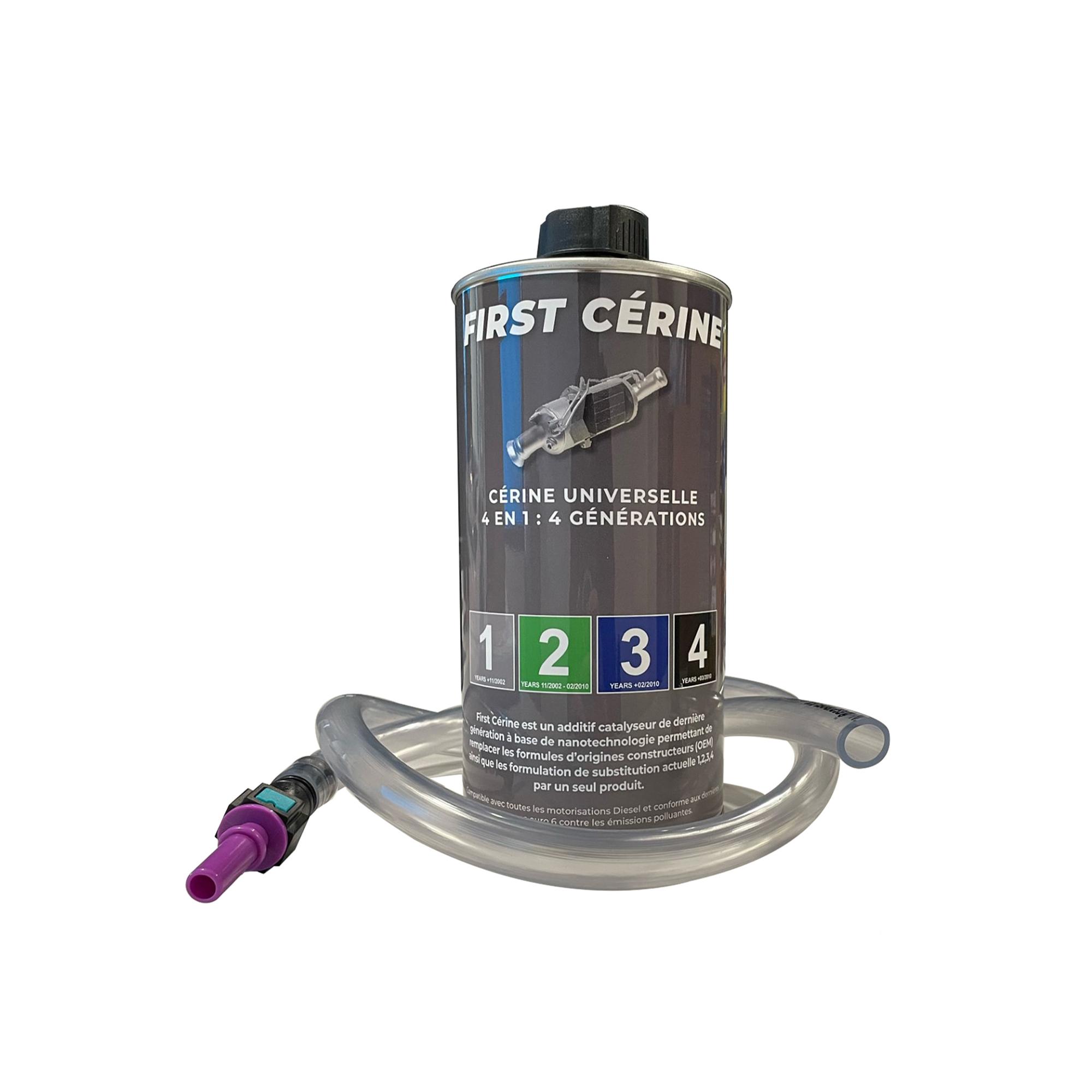 Cérine universelle additif pour FAP DPF Filtre à particules - (lot de 2) Bidon 1L PARTSLINE KC02286