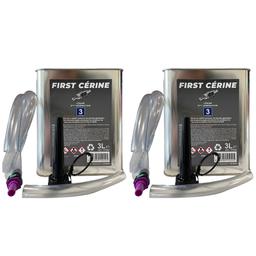 (Lot de 2) Bidon de 3 litres d'additif FAP Cerine BLEU Diesel HDI PARTSLINE KC02295