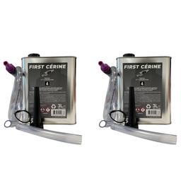 (Lot de 2) Bidon de 3 litres d'additif FAP Cerine NOIR Diesel HDI PARTSLINE KC02297