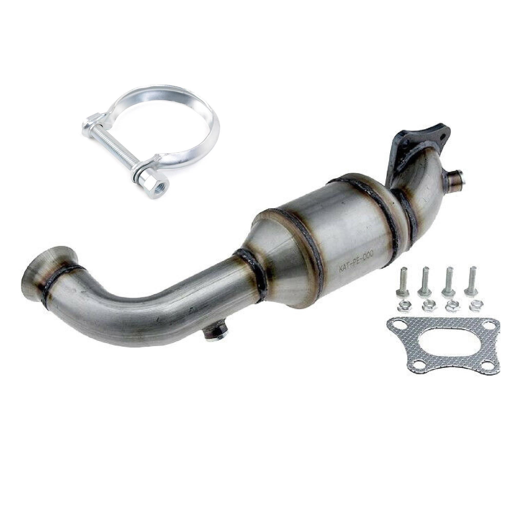 Catalyseur + collier d'échappement pour C1, C3, C4, 208, 2008, 308 1.2 Vti 82ch PARTSLINE KC02306
