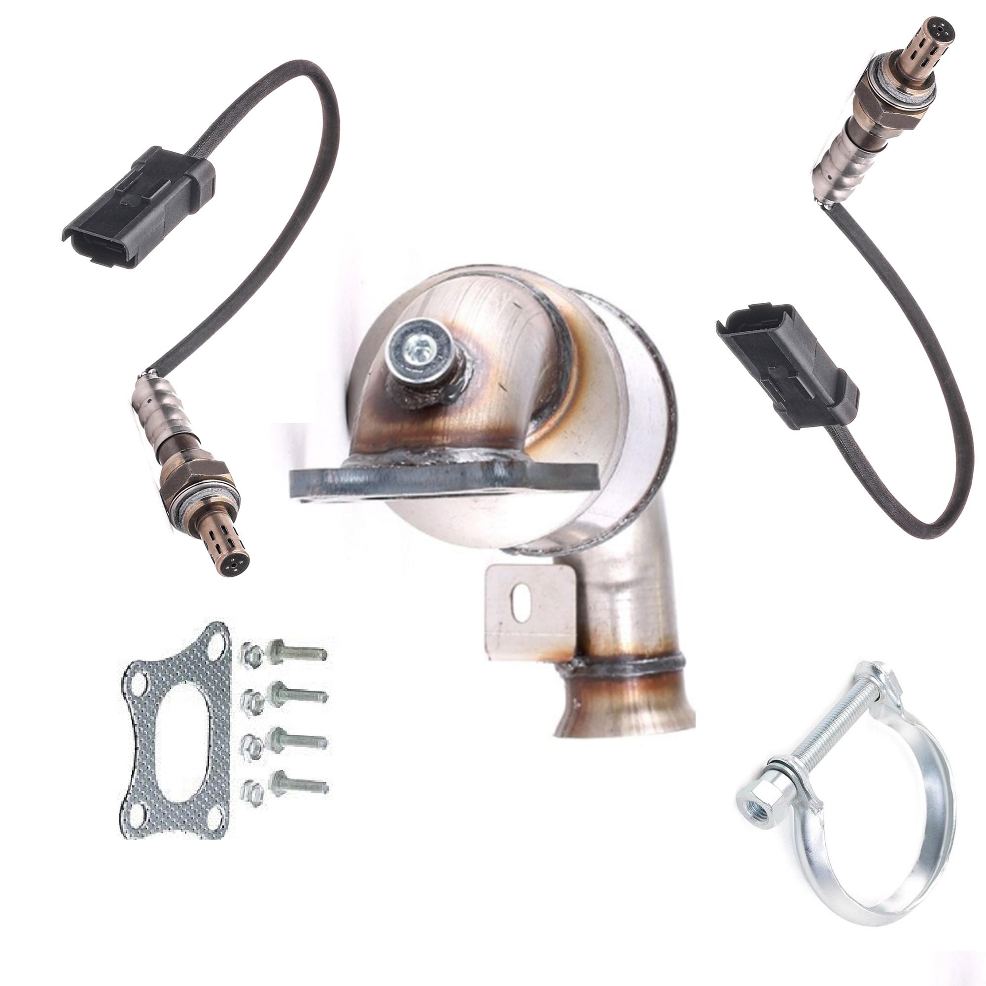 Kit Catalyseur + 2 Sondes + Collier pour C1 C3 C4 108 2008 208 308 1.2 Vti PARTSLINE KC02308