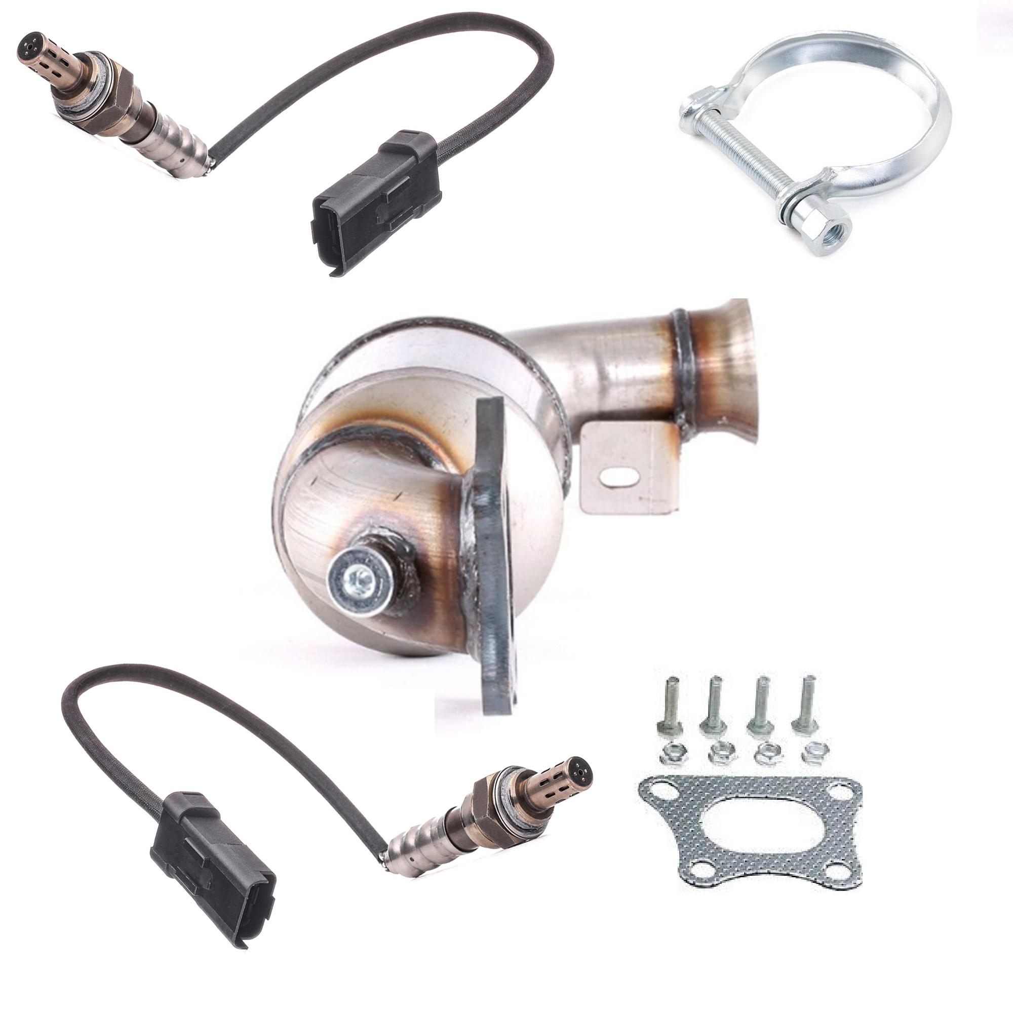 Kit Catalyseur + 2 Sondes + Collier pour C1 C3 C4 108 2008 208 308 1.2 Vti PARTSLINE KC02308