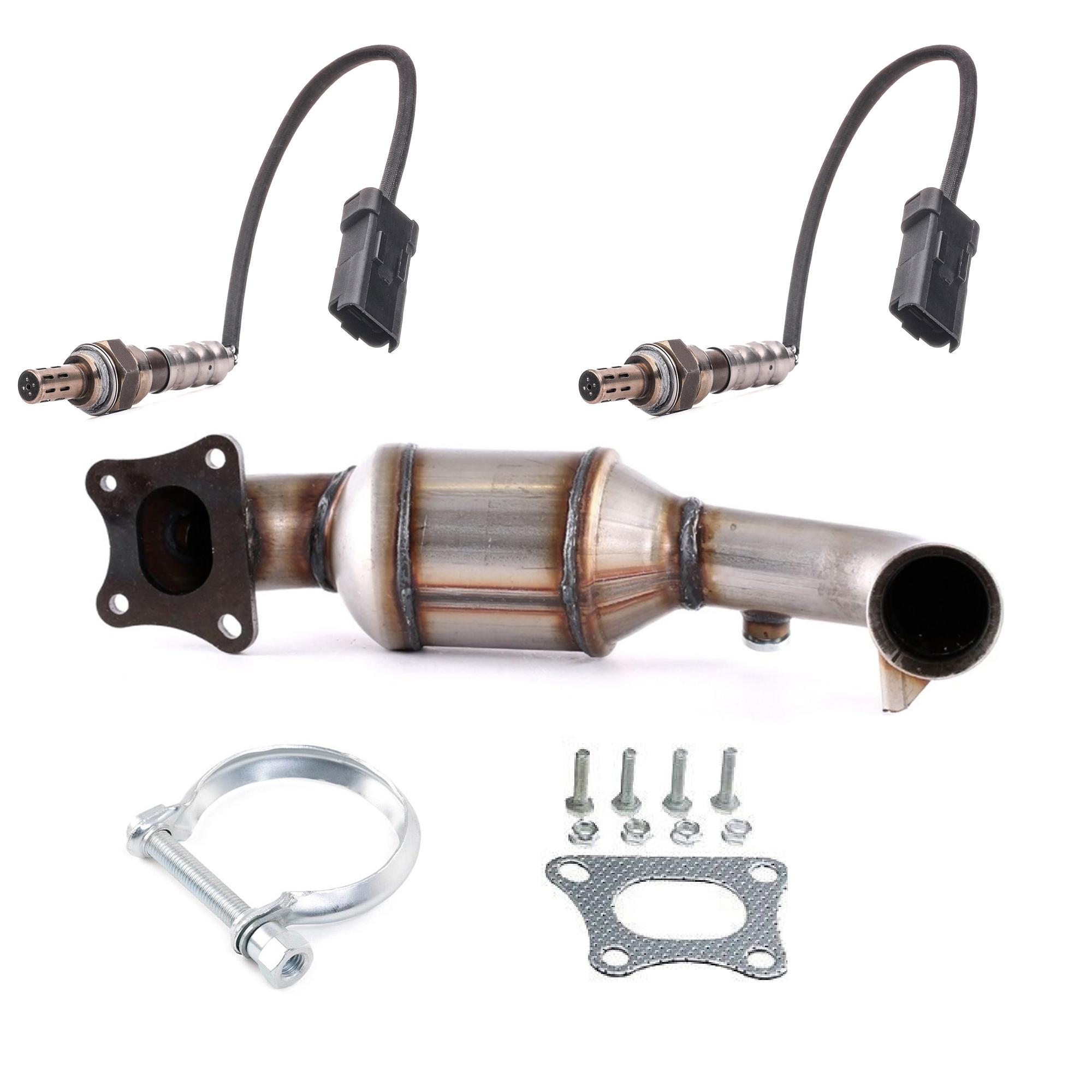 Kit Catalyseur + 2 Sondes + Collier pour C1 C3 C4 108 2008 208 308 1.2 Vti PARTSLINE KC02308