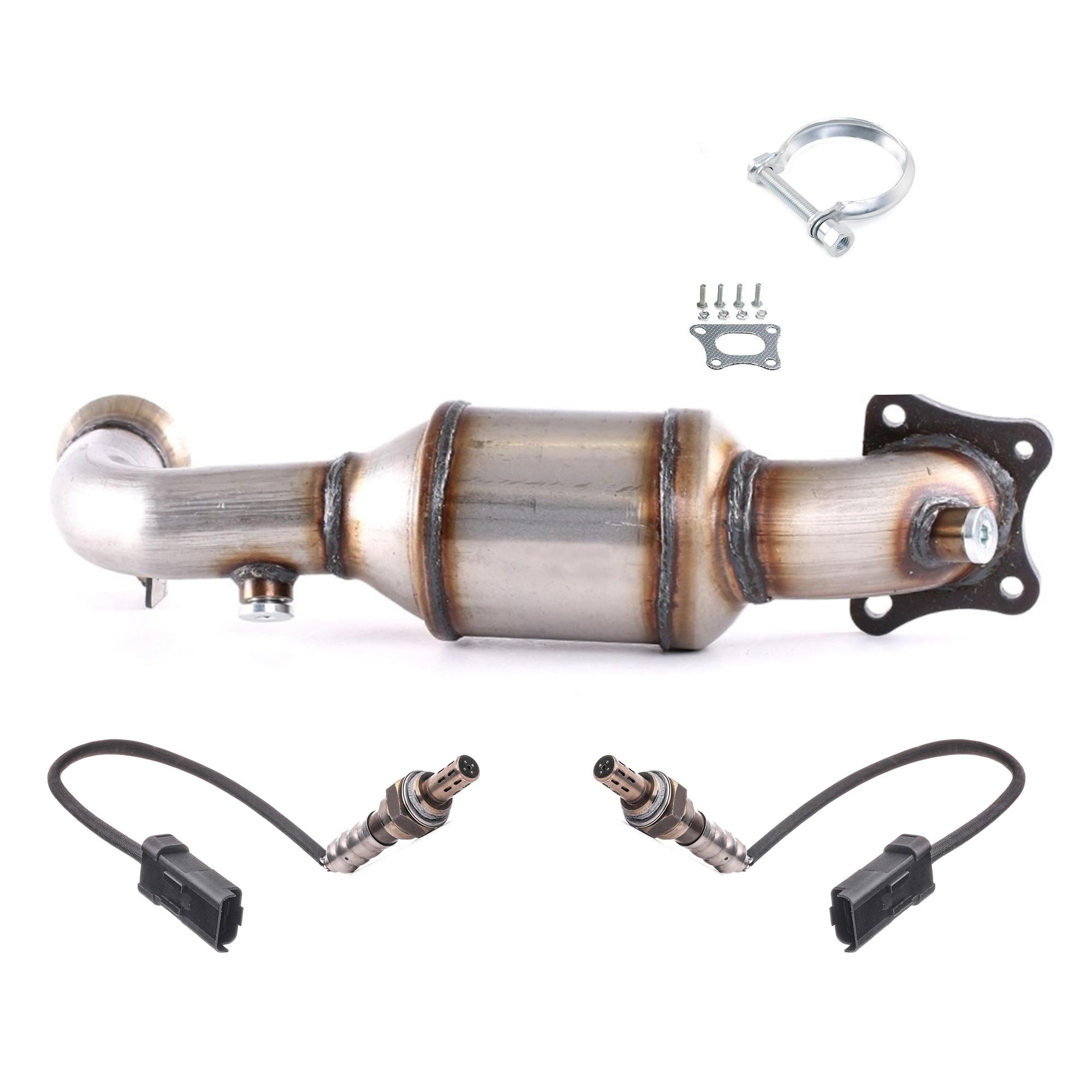 Kit Catalyseur + 2 Sondes + Collier pour C1 C3 C4 108 2008 208 308 1.2 Vti PARTSLINE KC02308
