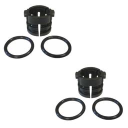 (Lot de 2) Bague d'étanchéité pour crémaillère de direction assistée pour Renault PARTSLINE KC02311
