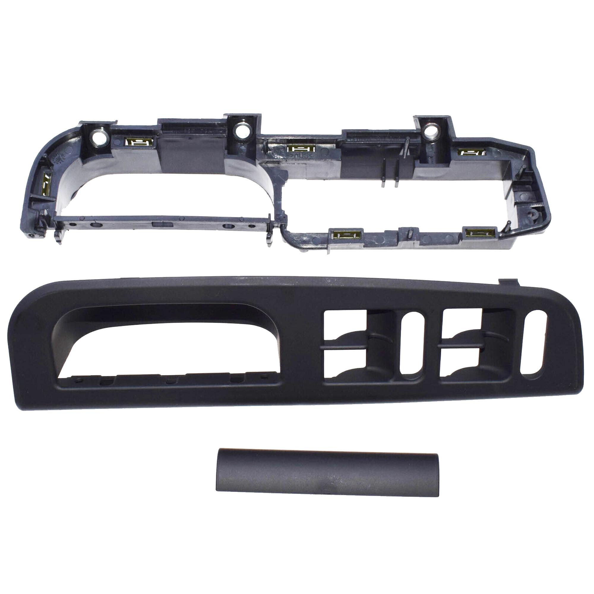 Support + garniture de poignée avant gauche pour VW Bora, Golf 4 PARTSLINE KC02312