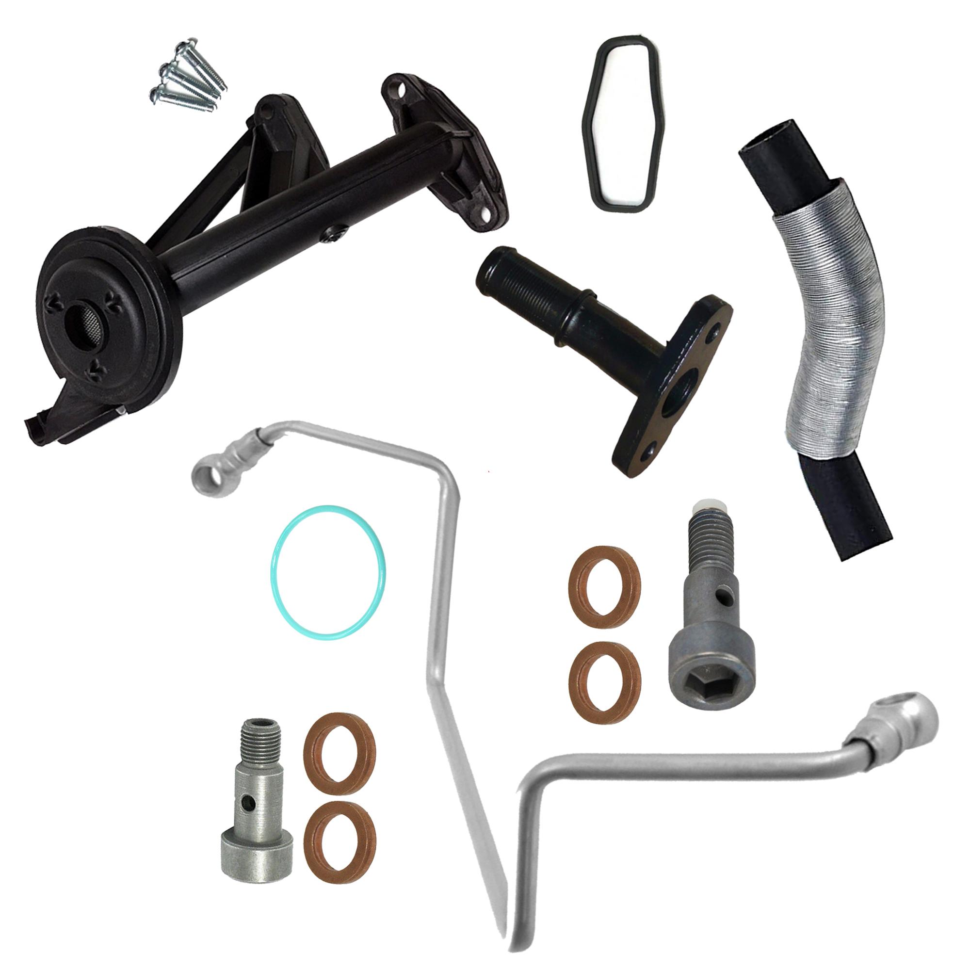 Turbo neuf + Kit de montage pour 1.6 HDi TDCi PARTSLINE KC02318