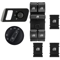 Lot complet de bouton de lève-vitre électrique pour Seat et VW PARTSLINE KC02322