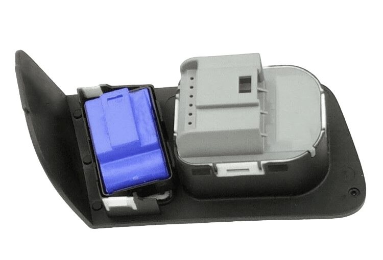 Bouton de rétroviseur noir chrome + bouton de centralisation des portes pour VW PARTSLINE KC02324