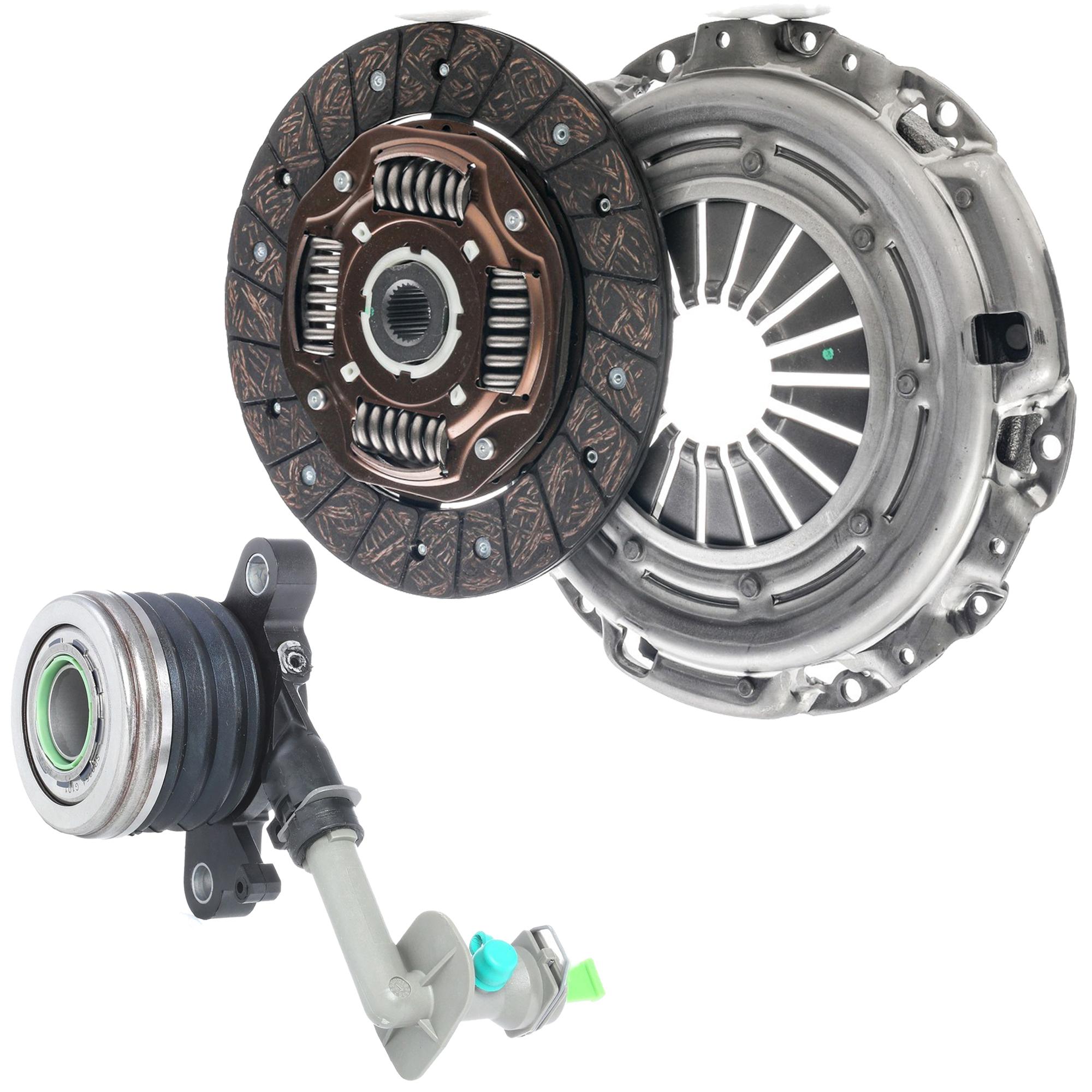 Kit d'embrayage avec butée hydraulique 13.3 mm pour Dacia, Citan, Renault 1.5 dCi PARTSLINE KC02332