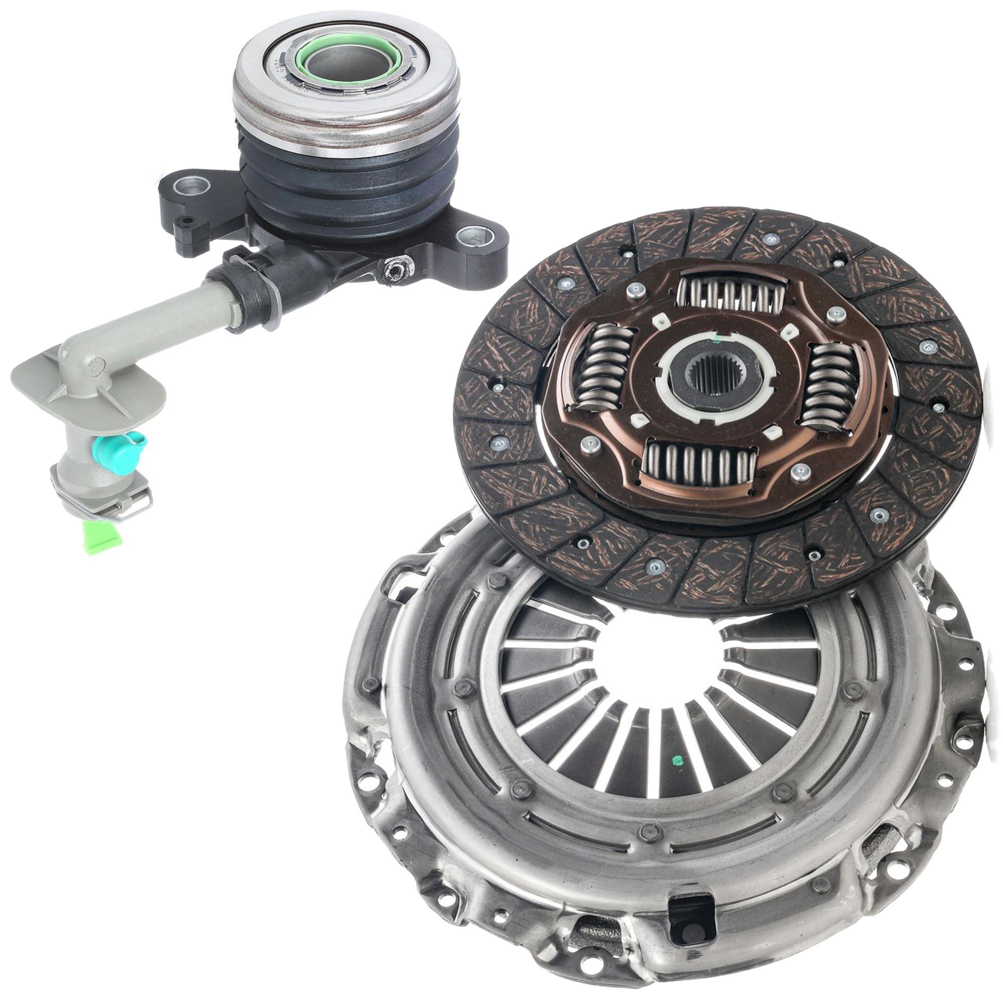Kit d'embrayage avec butée hydraulique 13.3 mm pour Dacia, Citan, Renault 1.5 dCi PARTSLINE KC02332
