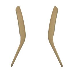 Poignée de porte intérieur avant ou arrière beige pour Bmw Série X1 E84 PARTSLINE KC02345