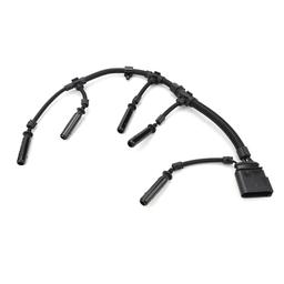Faisceau de câblage + (lot de 5) bougie de préchauffage pour VW Transporter 5 PARTSLINE KC02346