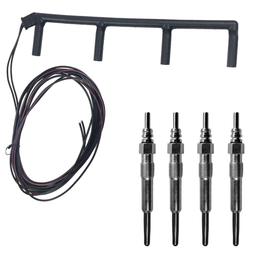Faisceau de câblage + (lot de 4) bougie de préchauffage pour moteurs 1.9 Sdi Tdi PARTSLINE KC02349