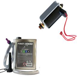 Pompe doseuse + 3 Litres additif FAP du réservoir cérine pour moteur BlueHDi HDi PARTSLINE KC02363