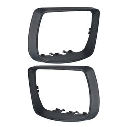 (Lot de 2) Cadre contour de coque de rétroviseur compatible avec BMW X5 E53 PARTSLINE KC02372