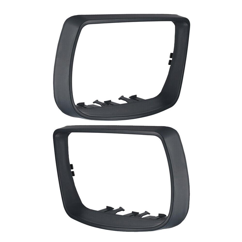 (Lot de 2) Cadre contour de coque de rétroviseur compatible avec BMW X5 E53 PARTSLINE KC02372