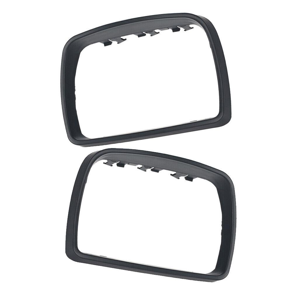 (Lot de 2) Cadre contour de coque de rétroviseur compatible avec BMW X5 E53 PARTSLINE KC02372