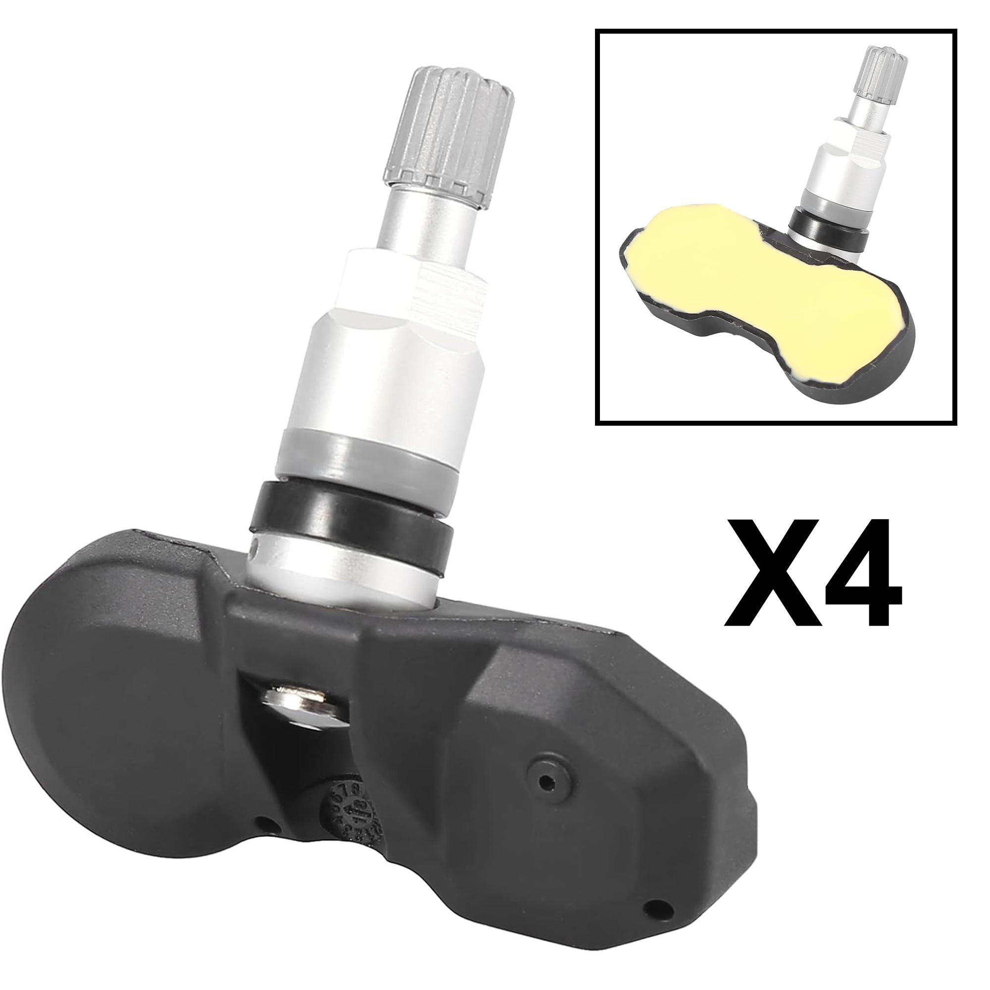 4 Capteurs pression pneu TPMS pour A4 A6 A7 A8 Q7 TOUAREG PHAETON PARTSLINE KC02393
