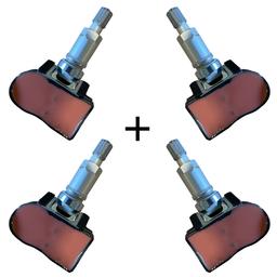 (lot 4) Capteur pression des pneus valve électronique pour Lada, Nissan, Renault PARTSLINE KC02397