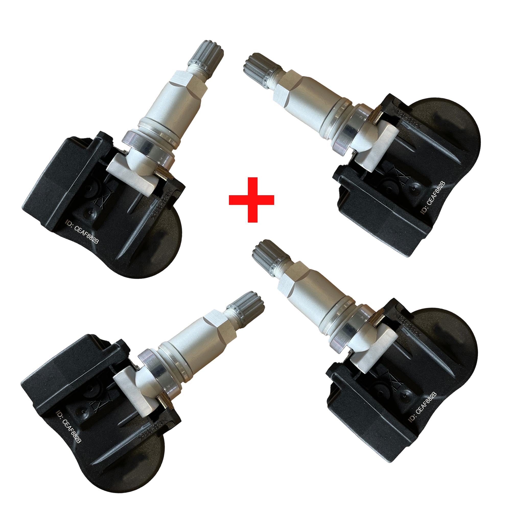(lot de 4) Capteur de pression des pneus valve électronique PARTSLINE KC02401