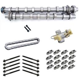 Kit 2 arbre à cames chaîne tendeur distribution linguets moteur 1.5 BlueHDi D-4D PARTSLINE KC02421
