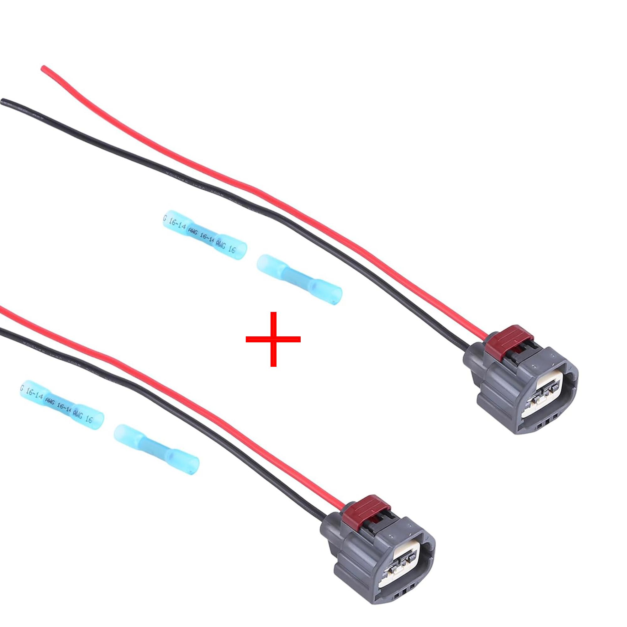 Lot de 2 Connectique moteur étrier frein à main pour Megane 3 Scenic 4 Espace 5 PARTSLINE SC60443