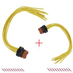 Réparation connecteur siège chauffant avant gauche droit pour C3 C4 308 508 Kangoo PARTSLINE KC02430