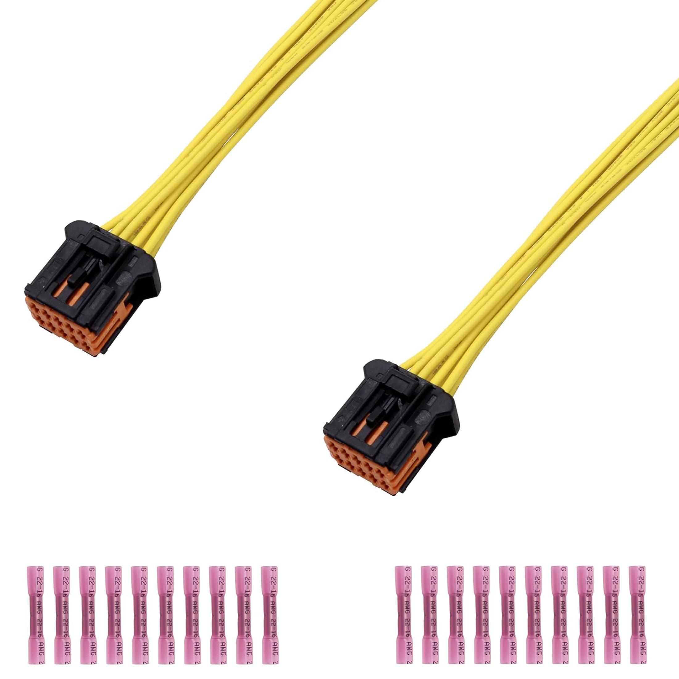 Réparation connecteur siège chauffant avant gauche droit pour C3 C4 308 508 Kangoo PARTSLINE KC02430