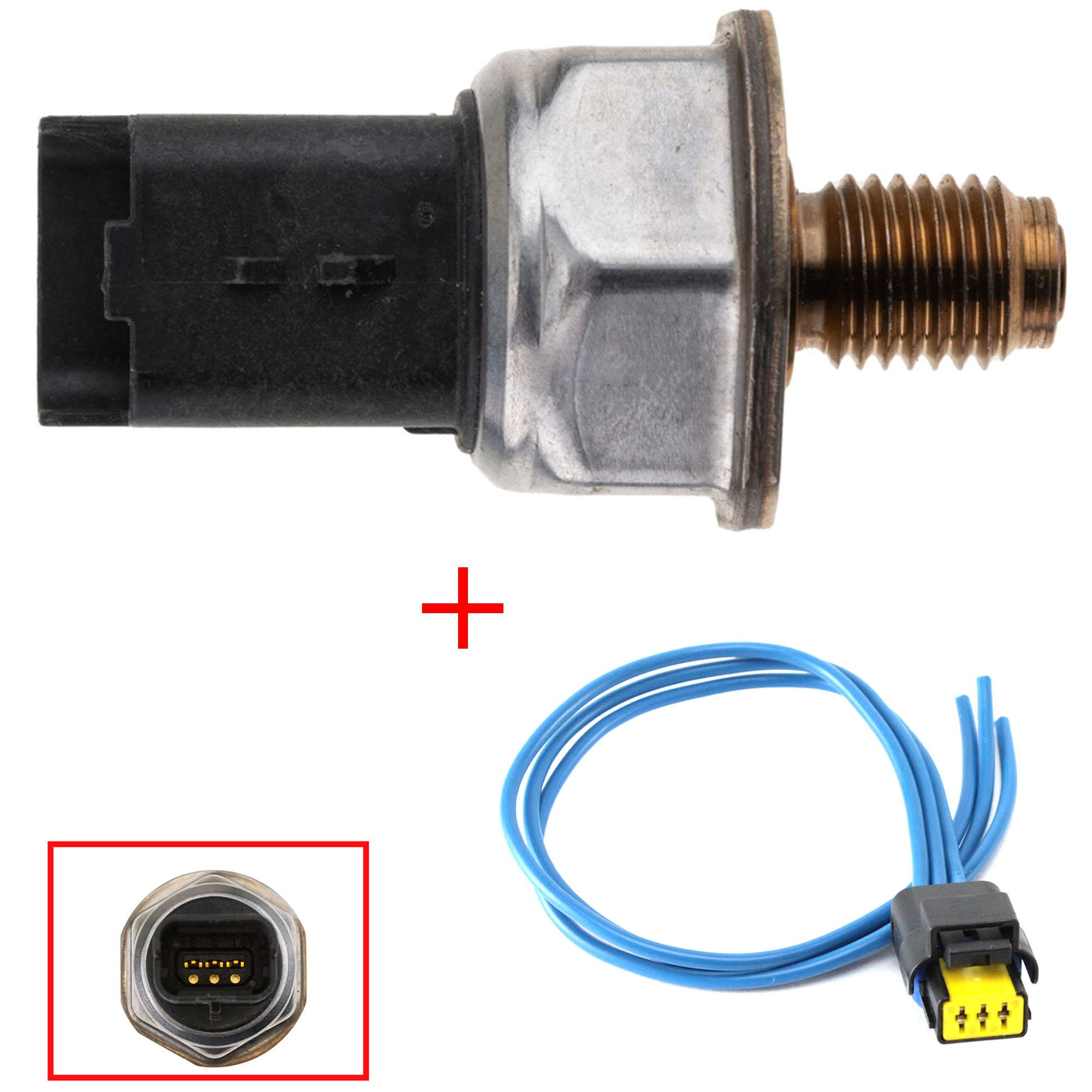 Capteur de pression de carburant + connectique pour 1.4 1.6 2.0 HDi PARTSLINE KC02443