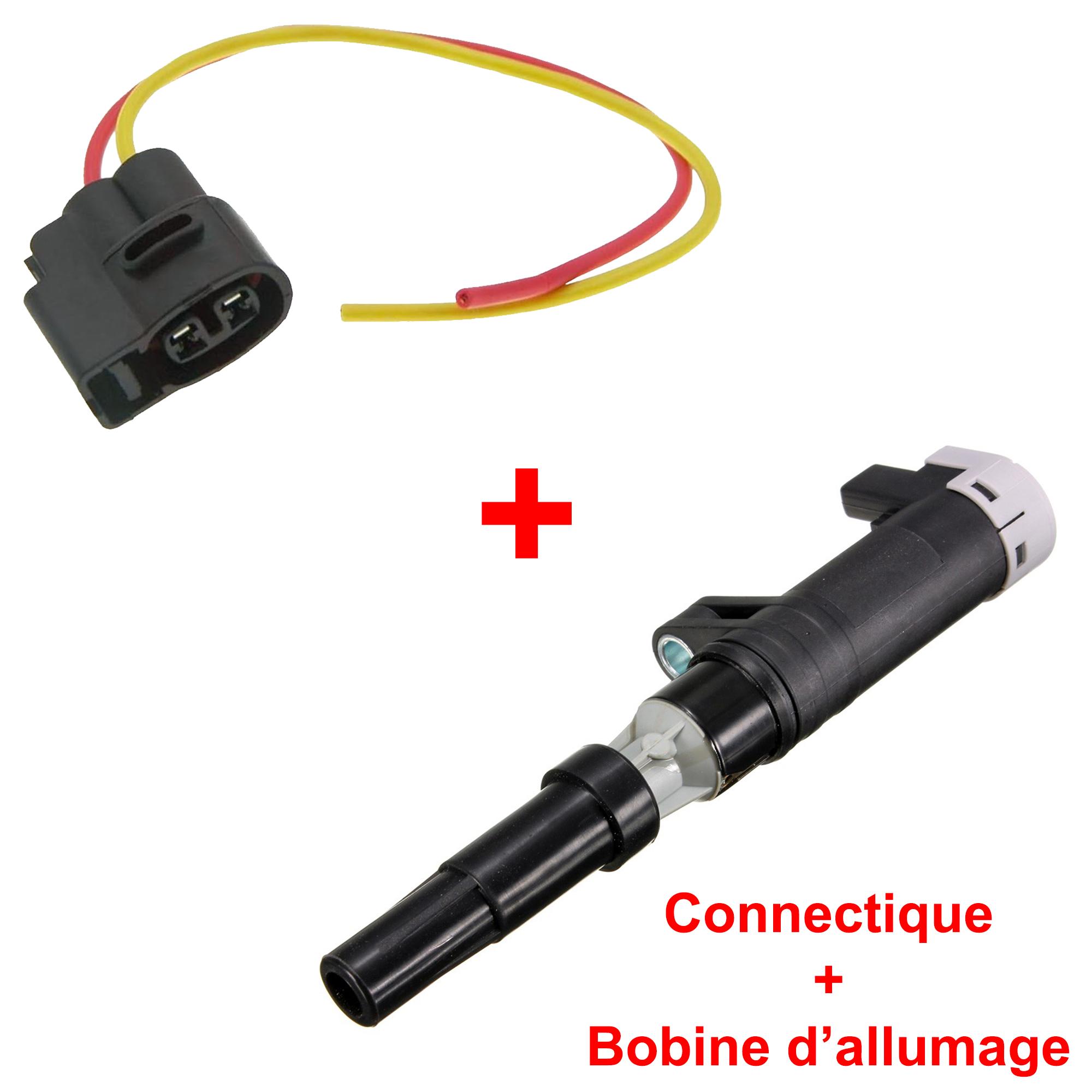Bobine d'allumage avec kit réparation faisceau électrique PARTSLINE KC02458