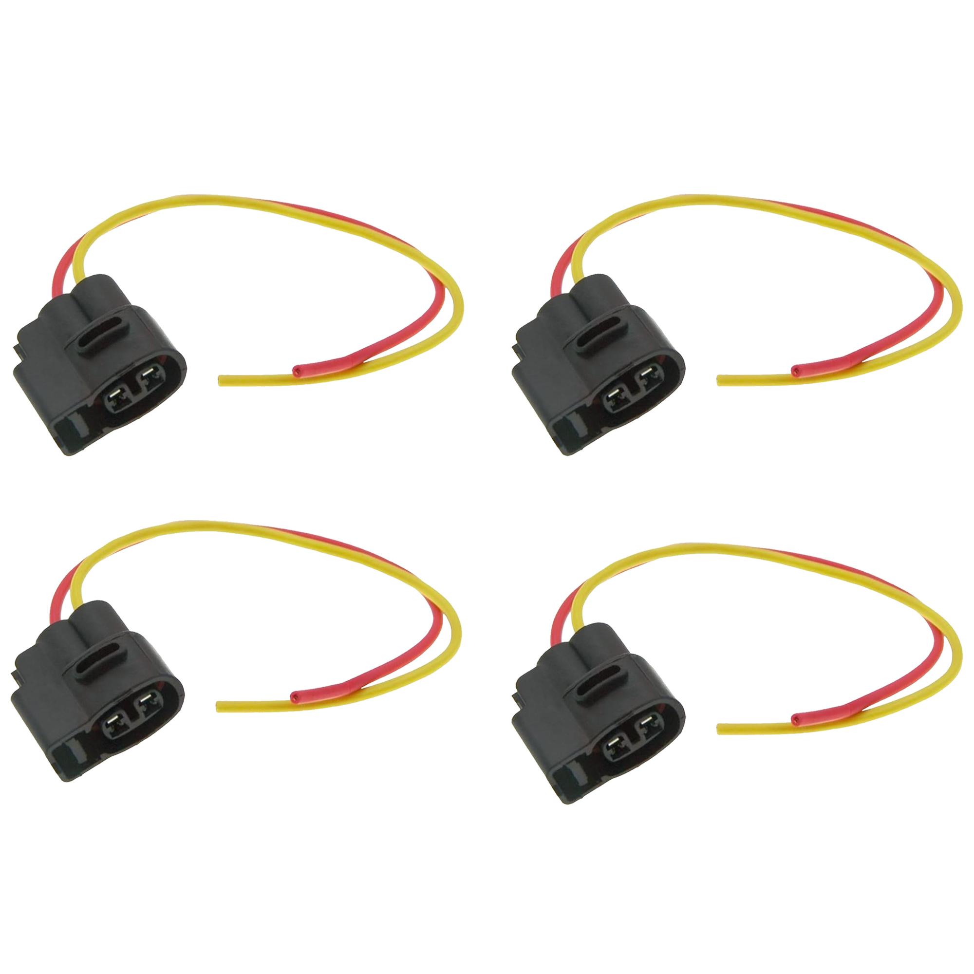 (Lot de 4) Bobine d'allumage avec kit réparation faisceau électrique PARTSLINE KC02460