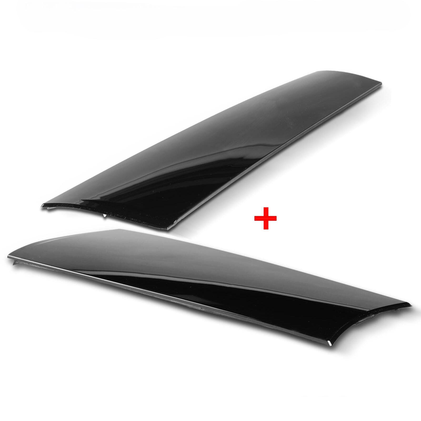 (lot de 2) Enjoliveur noir de montant de pare brise compatible avec Mini PARTSLINE KC02473